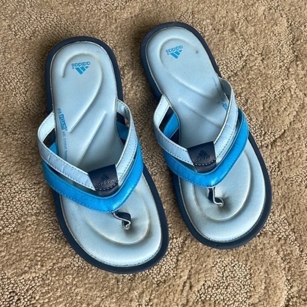 Adidas fit foam sandals